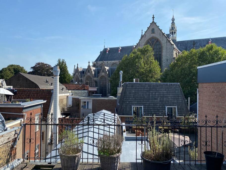 Apartment City Center Terrace With Iconic View Gouda Kültér fotó